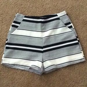 Striped shorts